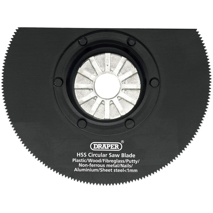 Draper HSS Circular Saw Blade, 85mm Diameter x 1mm, 18tpi 26075 Draper - Town Tools 