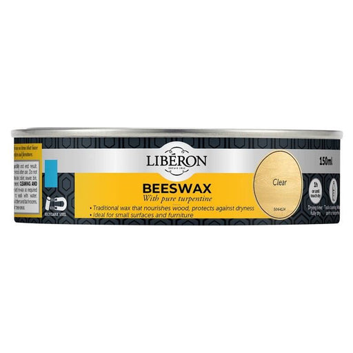 Liberon Beeswax Paste Clear 150ml Liberon - Town Tools