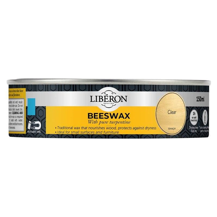 Liberon Beeswax Paste Clear 150ml Liberon - Town Tools