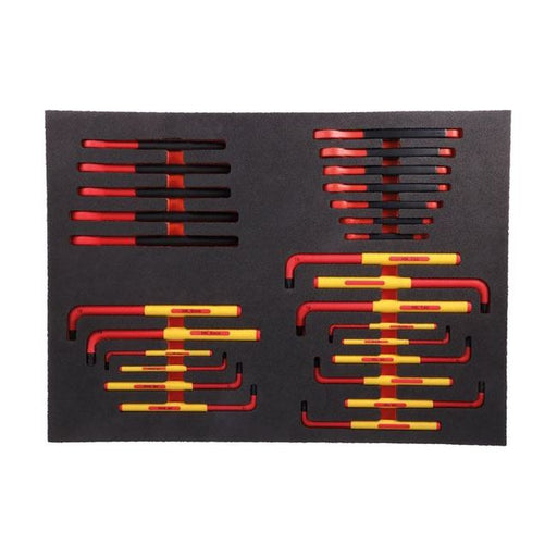 Laser Insulated Wrenches in Foam Inlay 8487 Laser - Town Tools 