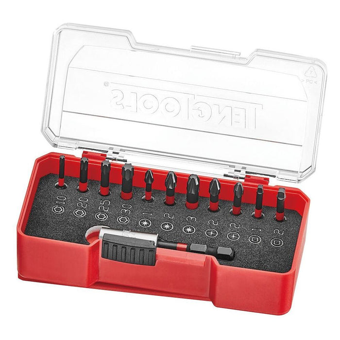 Teng Tools Impact Bit Set Construction With Belt Clip Mixed 12 Pieces Teng Tools - Town Tools 
