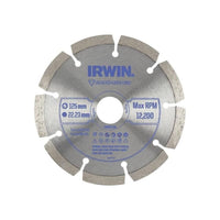 Irwin® Segmented Diamond Blade 125 x 22.23mm