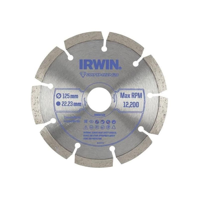 Irwin® Segmented Diamond Blade 125 x 22.23mm IRWIN® - Town Tools