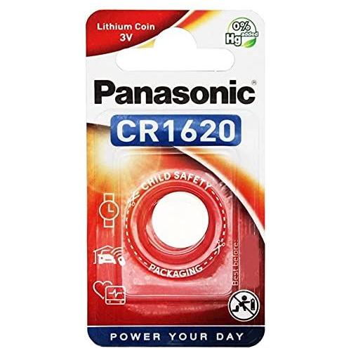 Connect Panasonic Coin Cell Battery CR1620 1pc 36906 Tool Connection - Town Tools 