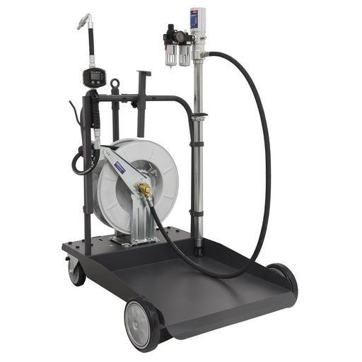 Sealey Air Operated Oil Dispensing System with 10m Retractable Hose Reel AK4562D Sealey - Town Tools 
