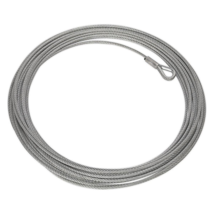 Sealey Wire Rope (5.4mm x 17m) for ATV2040 ATV2040.WR Sealey - Town Tools 