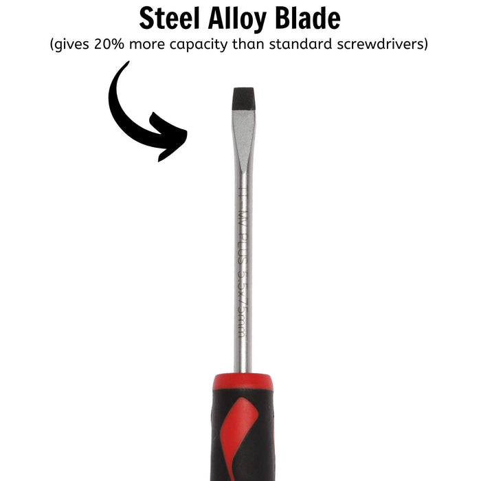 Teng Tools Flat Screwdriver 1.0 x 5.5 x 75mm S Teng Tools - Town Tools 