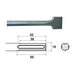 Faithfull SDS Max Straight Scaling Chisel 75 x 300mm Faithfull - Town Tools