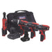 Sealey 4 x 12V SV12 Series Cordless Power Tool Combo Kit CP1200COMBO Sealey - Town Tools 