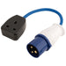 Draper 230V Adaptor Lead with 16A Plug to 13A Socket 17573 Draper - Town Tools 