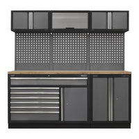 Sealey Superline Pro 2.04m Storage System Pressed Wood Worktop APMSSTACK11W