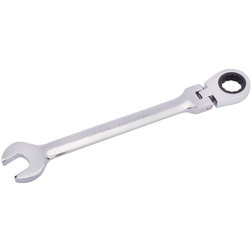 Draper HI-TORQ Metric Flexible Head Ratcheting Combination Spanner, 18mm Draper - Town Tools 