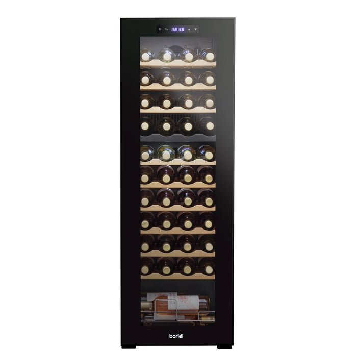 Baridi 44 Bottle Dual Zone Wine Fridge & Cooler DH92