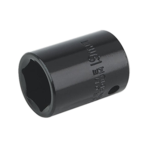 Sealey Impact Socket 19mm 1/2"Sq Drive IS1219 Sealey - Town Tools 