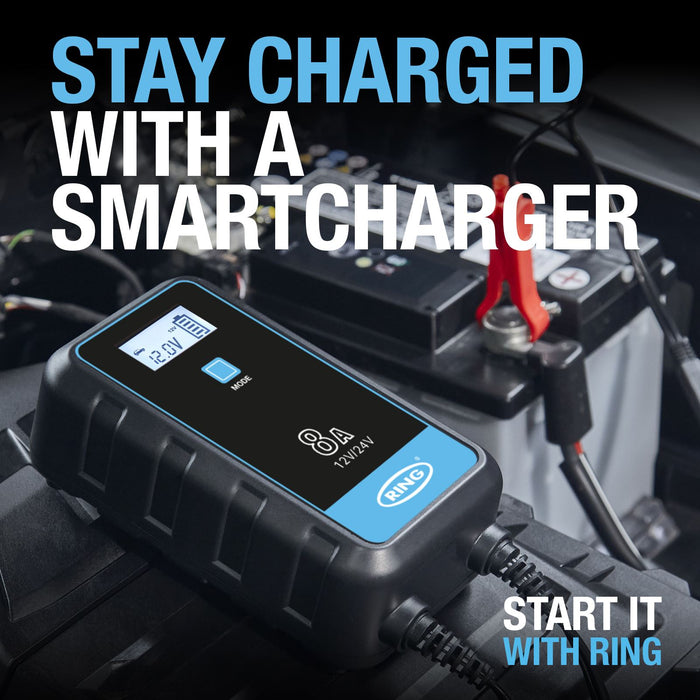 Ring RSC908T SMARTCHARGE 8 Charger & Maintainer