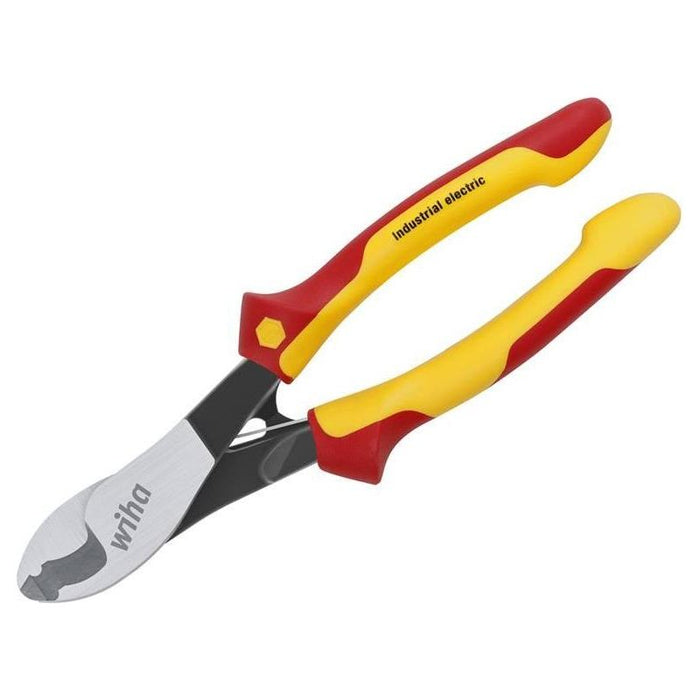 Wiha Industrial electric Cable Cutter 180mm Wiha - Town Tools