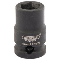 Draper Expert HI-TORQ 6 Point Impact Socket, 3/8" Sq. Dr., 11mm