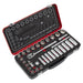 Sealey Premier Platinum Premier Platinum Socket Set 3/8"Sq Drive 32pc AK7922 Sealey Premier Platinum - Town Tools 