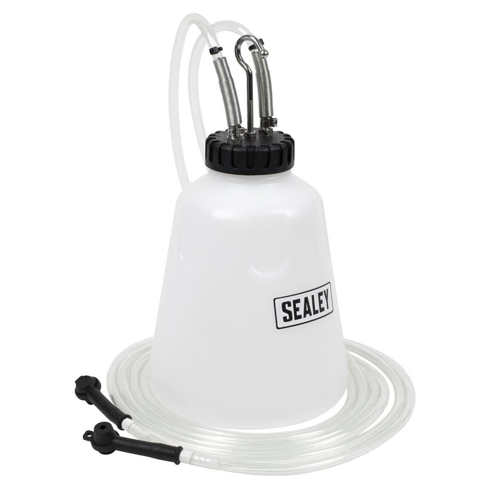 Sealey Hi-Flow Twin Pipe Brake Bleed Bottle 2L VS0218 Sealey - Town Tools 