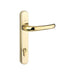 Yale Locks Retro Door Handle PVCu Polished PVD Gold Finish Yale Locks - Town Tools