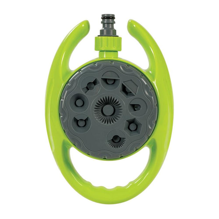 Silverline 9-Pattern Dial Sprinkler 110mm Dia Silverline - Town Tools 