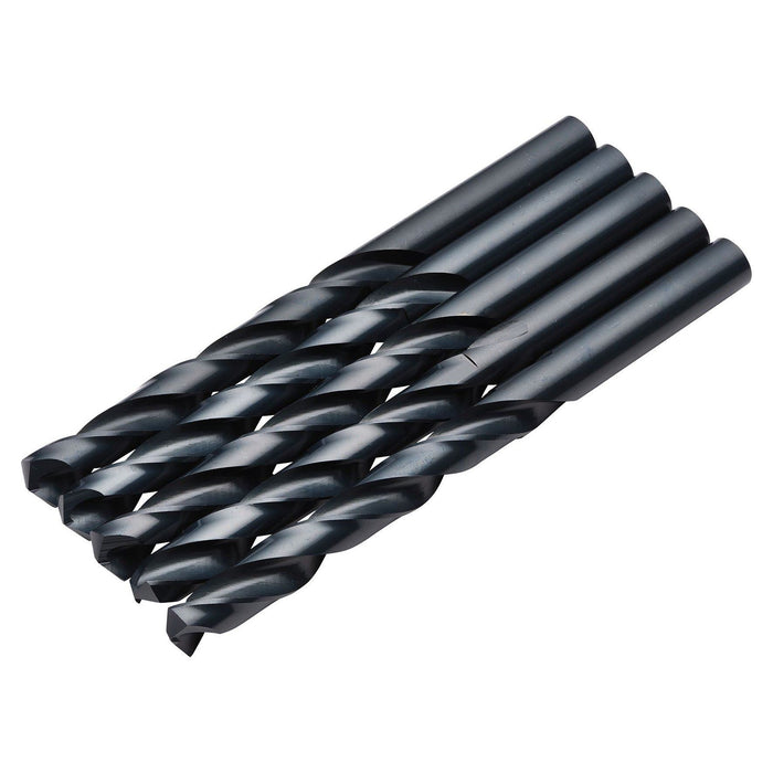 Draper Black HSS Drill Bit, 12.0mm x 151mm (Pack of 5) Draper - Town Tools
