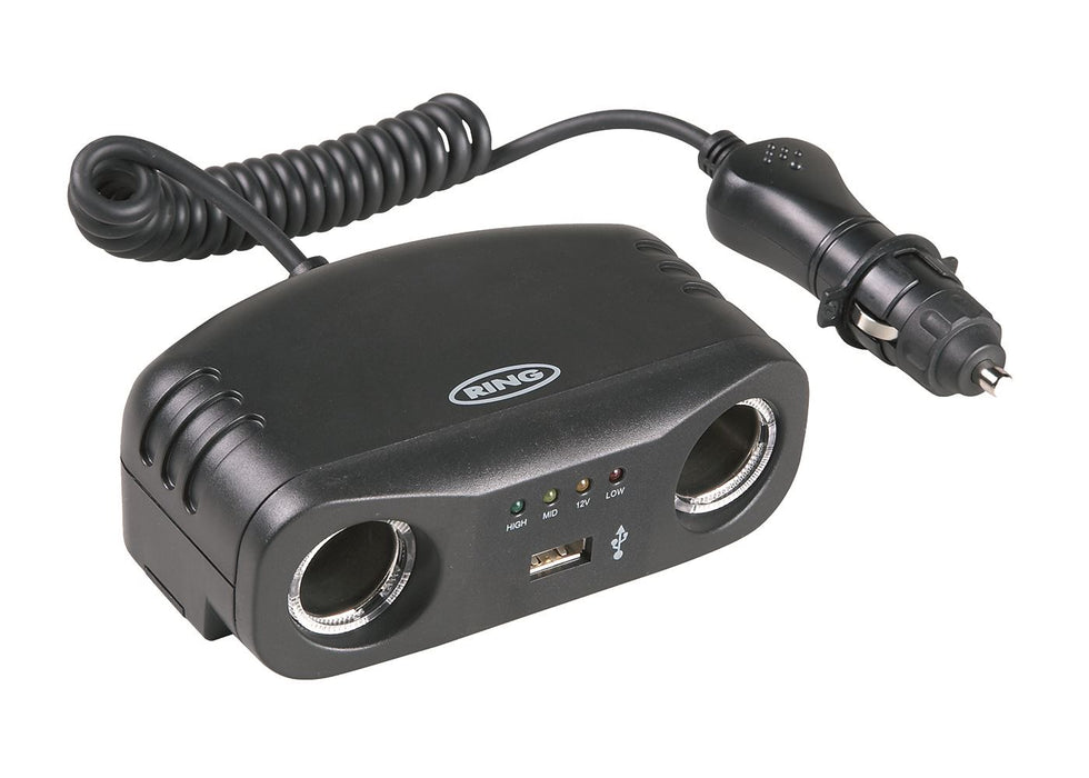 Ring RMS7 2x 12V, 1x USB Multi Socket