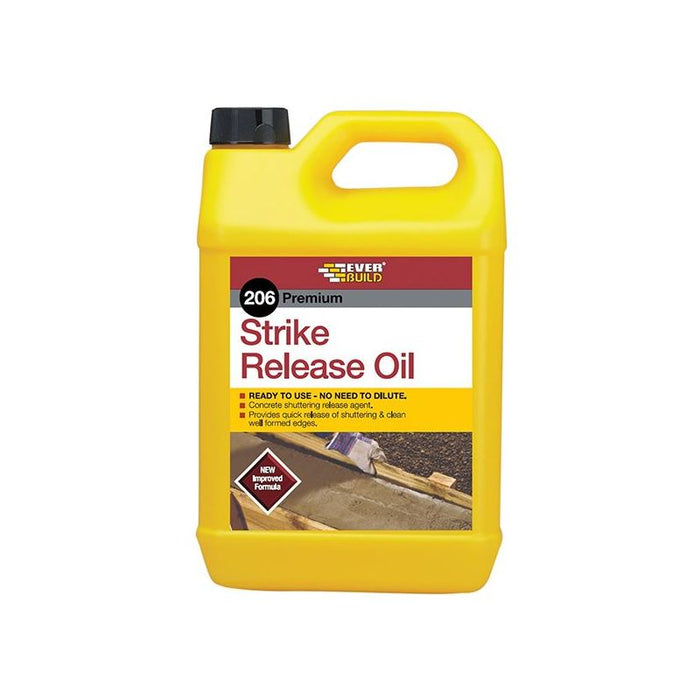 Everbuild Sika 206 Strike Release Oil 5 litre Everbuild Sika - Town Tools