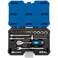 Draper Metric Socket Set, 1/4" Sq. Dr. (20 Piece) 16442