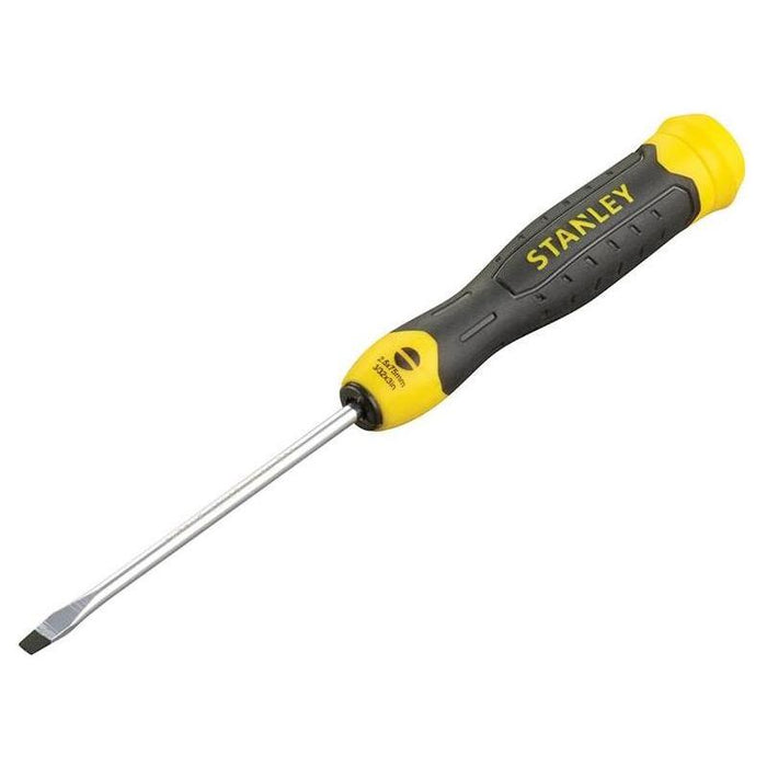 Stanley® Hand Tools Cushion Grip Screwdriver Parallel Tip 2.5 x 75mm STANLEY® Hand Tools - Town Tools