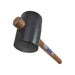 Faithfull Rubber Mallet - Black 1.1kg (40oz) Faithfull - Town Tools