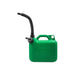 Faithfull Plastic Fuel Can Green 5 litre Faithfull - Town Tools