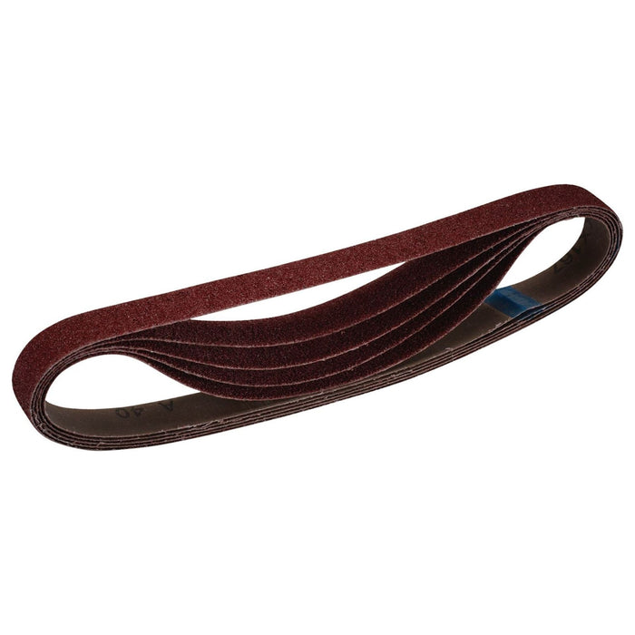 Draper Cloth Sanding Belt, 25 x 762mm, 180 Grit (Pack of 5) 08701 Draper - Town Tools 