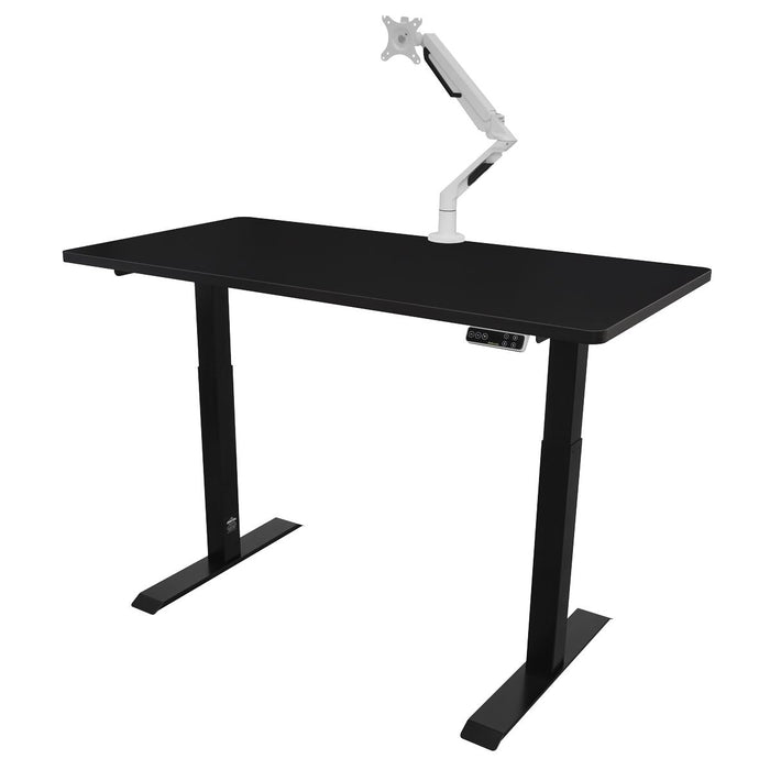 Dellonda  Electric Height Adjustable Standing Desk 1400 x 700mm Dual Motor 100kg