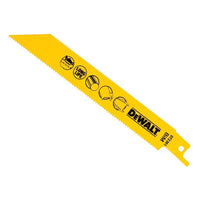 Dewalt Power Tools Bi-Metal Reciprocating Blade for Metal 152mm x 14 TPI (Pack 5)