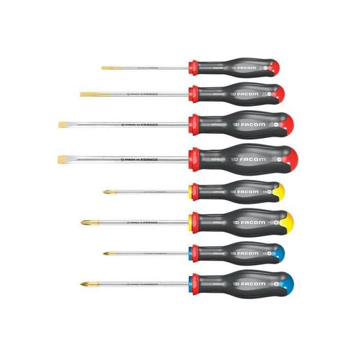 Facom Protwist® Screwdriver Set, 8 Piece Facom - Town Tools