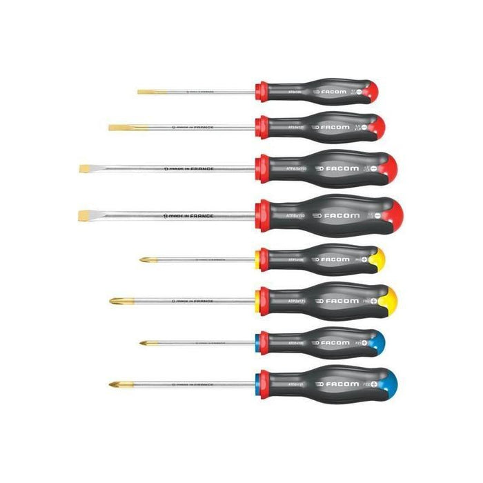Facom Protwist® Screwdriver Set, 8 Piece Facom - Town Tools