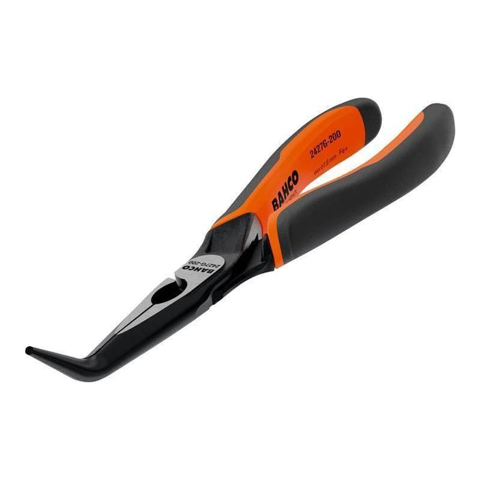Bahco 2427G ERGO™ Bent Snipe Nose Pliers 160mm (6.1/4in) Bahco - Town Tools