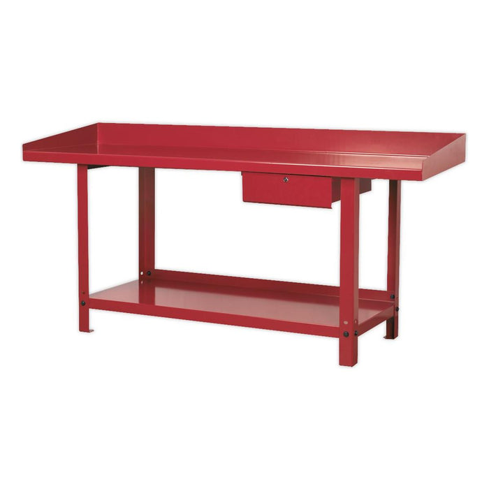 Sealey Workbench Steel 2m with 1 Drawer AP1020 Sealey - Town Tools 