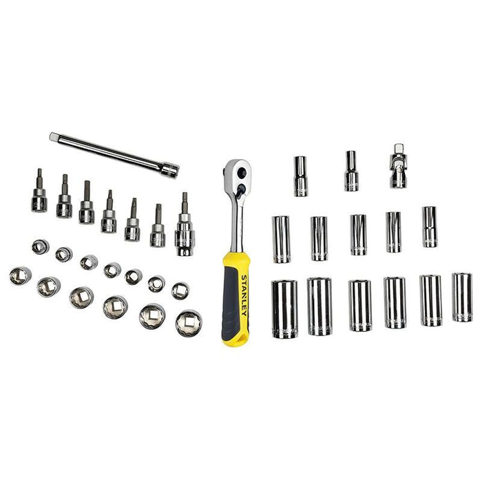 Stanley® Hand Tools 3/8in Drive Metric Socket Module 36 Piece STANLEY® Hand Tools - Town Tools