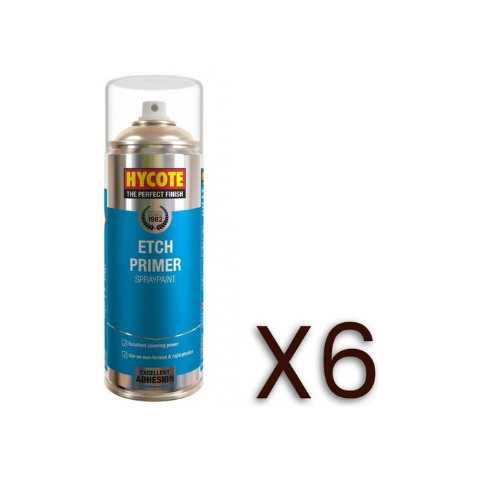 6x Hycote XUK433 Etch Primer 400ml C/O Hycote - Town Tools 