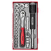 Teng Tools 3/8" Socket Set 12 pt TT1 19 Pieces Teng Tools - Town Tools 