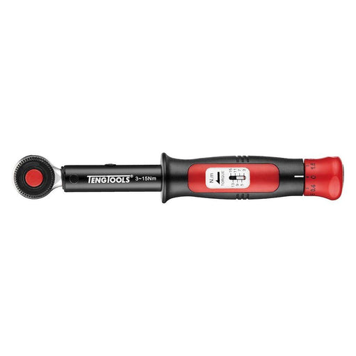 Teng Tools 1/4" Torque Wrench Plus 6 - 30Nm Town Tools - Town Tools