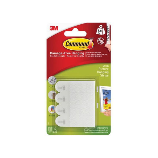 Command™ Picture Hanging Strips, Small (Pack 4) Command™ - Town Tools