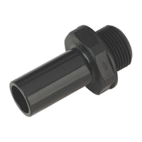 Sealey Stem Adaptor 22mm 3/4"BSP Pack of 2 (John Guest Speedfitï PM052216E)