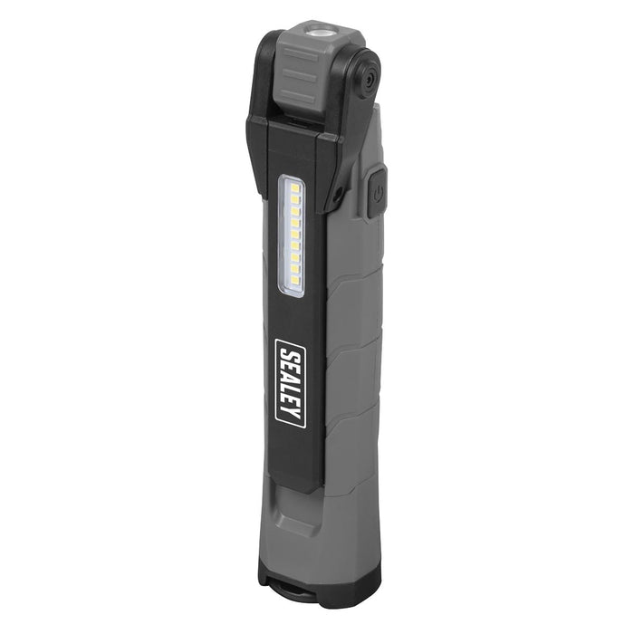 Sealey Rechargeable 360 Inspection Light 10W & 2 x 4W SMD LED - Grey LED3605GR Sealey - Town Tools 