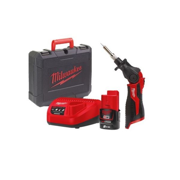 Milwaukee M12  Sub Compact Soldering Iron Battery & Charger Included