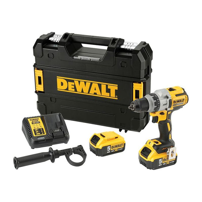Dewalt Power Tools DCD991P2 Brushless 3 Speed Drill Driver 18V 2 x 5.0Ah Li-ion DeWALT Power Tools - Town Tools