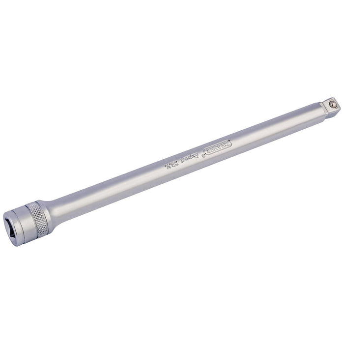 Draper Satin Chrome Wobble Extension Bar, 3/8" Sq. Dr., 200mm 16745