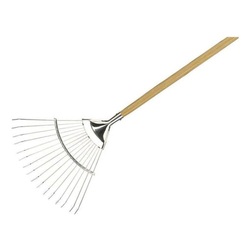 Kent & Stowe Stainless Steel Lawn & Leaf Rake, FSC® Kent & Stowe - Town Tools
